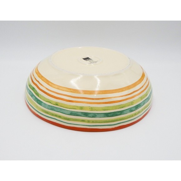 222 Fifth Tuscan Villa Pasta Serving Bowl Large Round 11 Inch - Picture 11 of 13